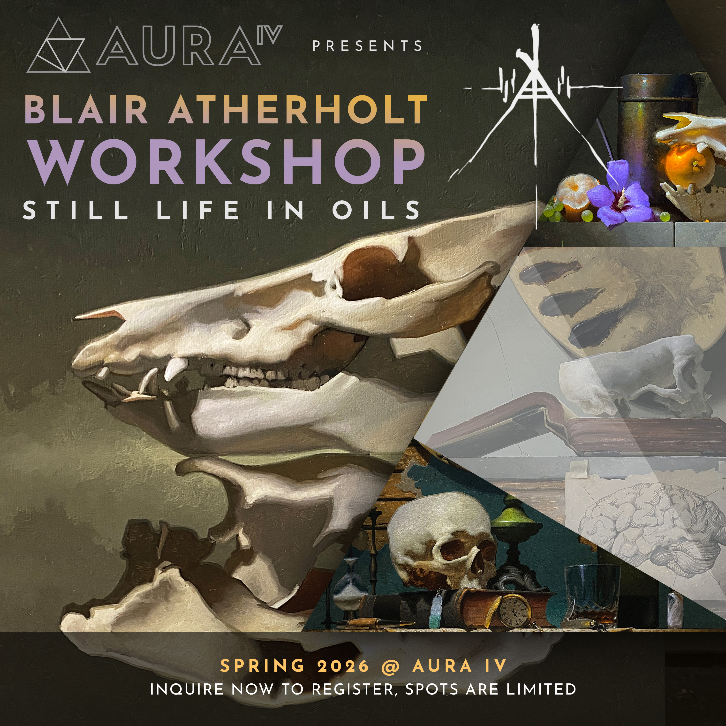 Blair Atherholt 2-day Oil Painting Workshop
